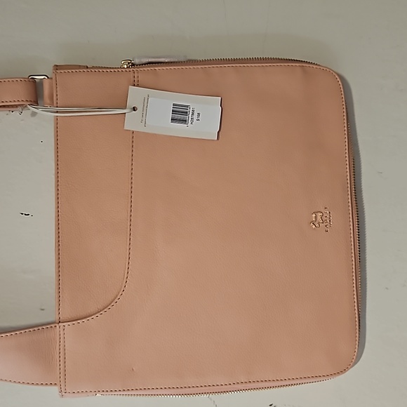 Radley London Leather Pink Large Zip purse NWT - Picture 2 of 7